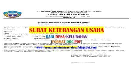 Detail Contoh Surat Izin Usaha Bengkel Nomer 32