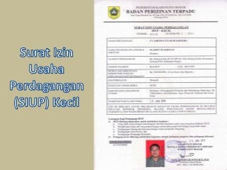 Detail Contoh Surat Izin Usaha Industri Kecil Nomer 42