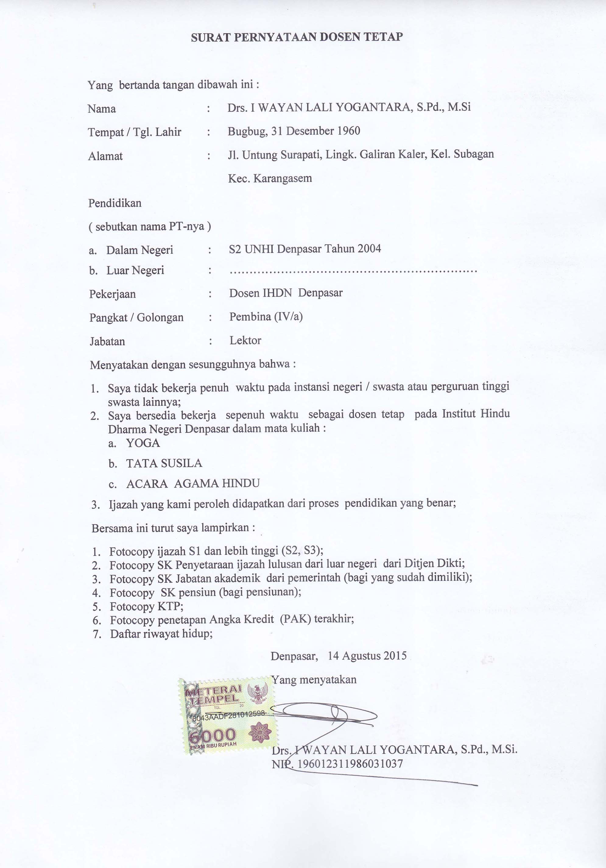 Detail Contoh Surat Jaminan Barang Nomer 16