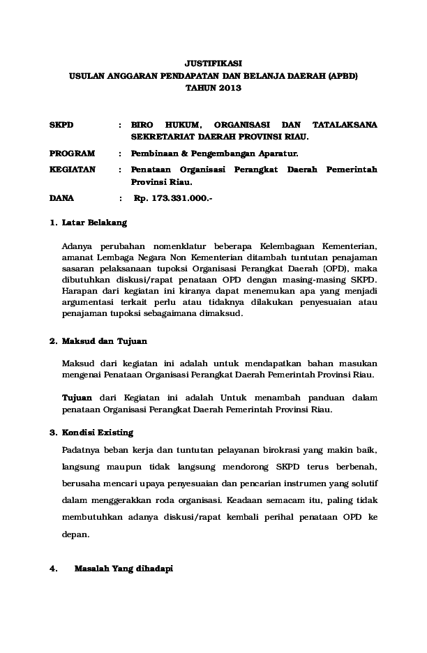 Detail Contoh Surat Justifikasi Nomer 7