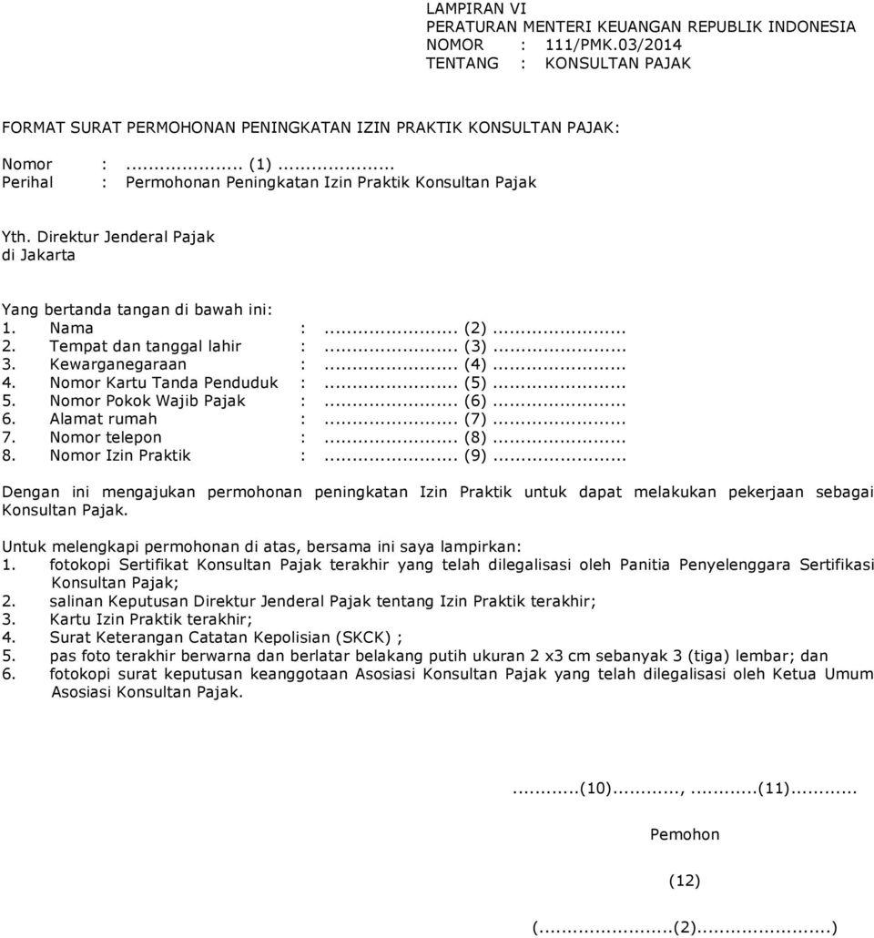 Detail Contoh Surat Ke Kantor Pajak Nomer 16