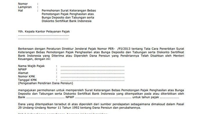 Detail Contoh Surat Ke Kantor Pajak Nomer 28