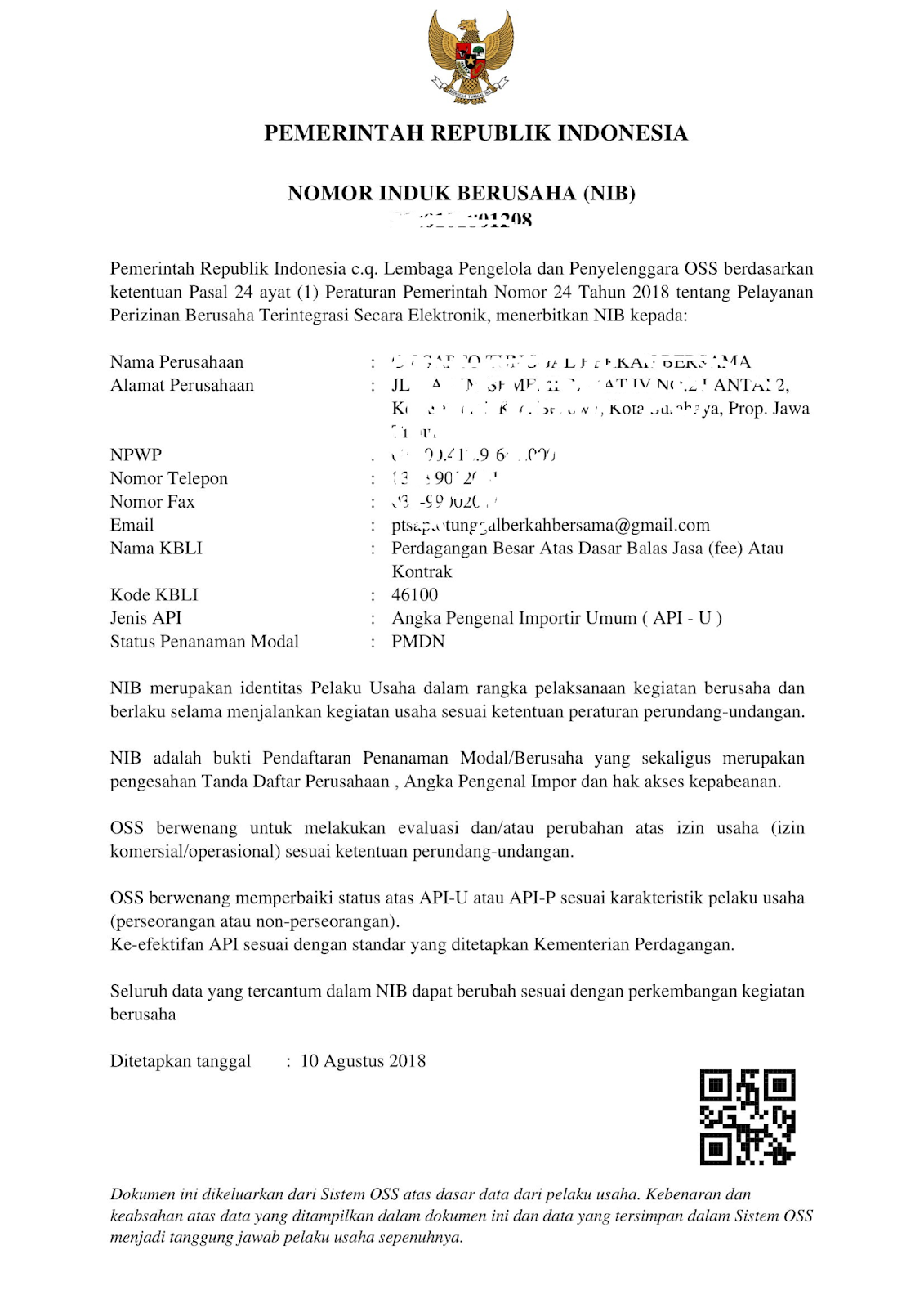 Detail Contoh Surat Keabsahan Data Nomer 29