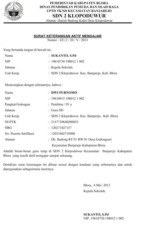 Detail Contoh Surat Keaktifan Organisasi Nomer 25