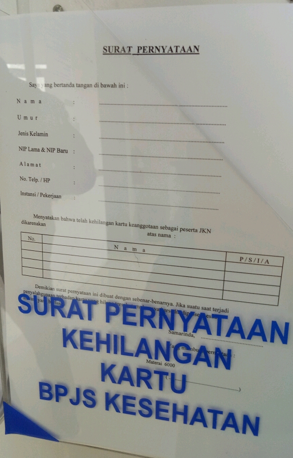 Detail Contoh Surat Kehilangan Kartu Bpjs Ketenagakerjaan Nomer 25