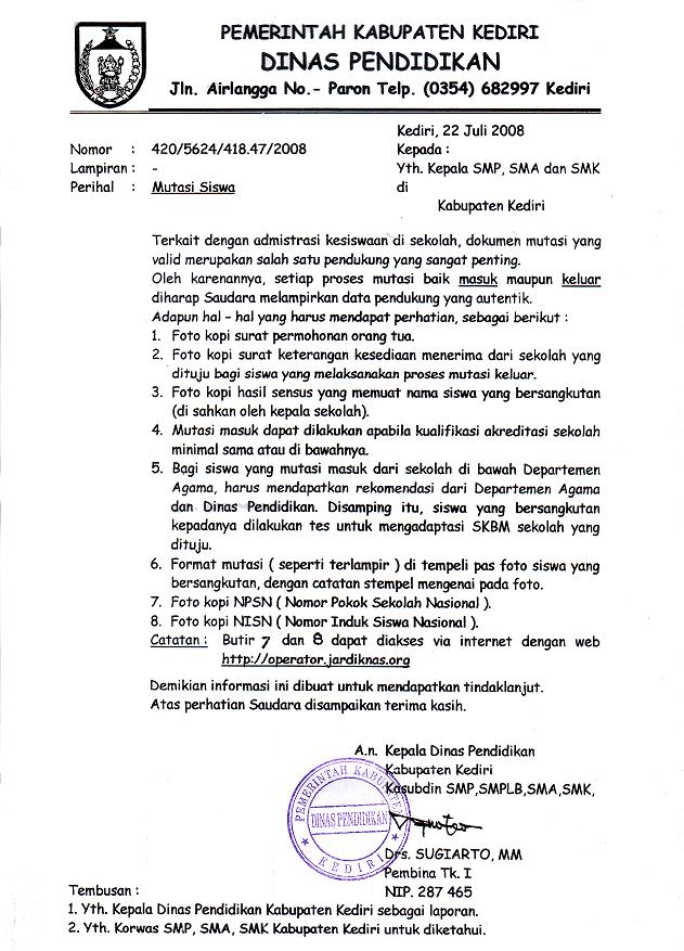 Detail Contoh Surat Keluar Nomer 45