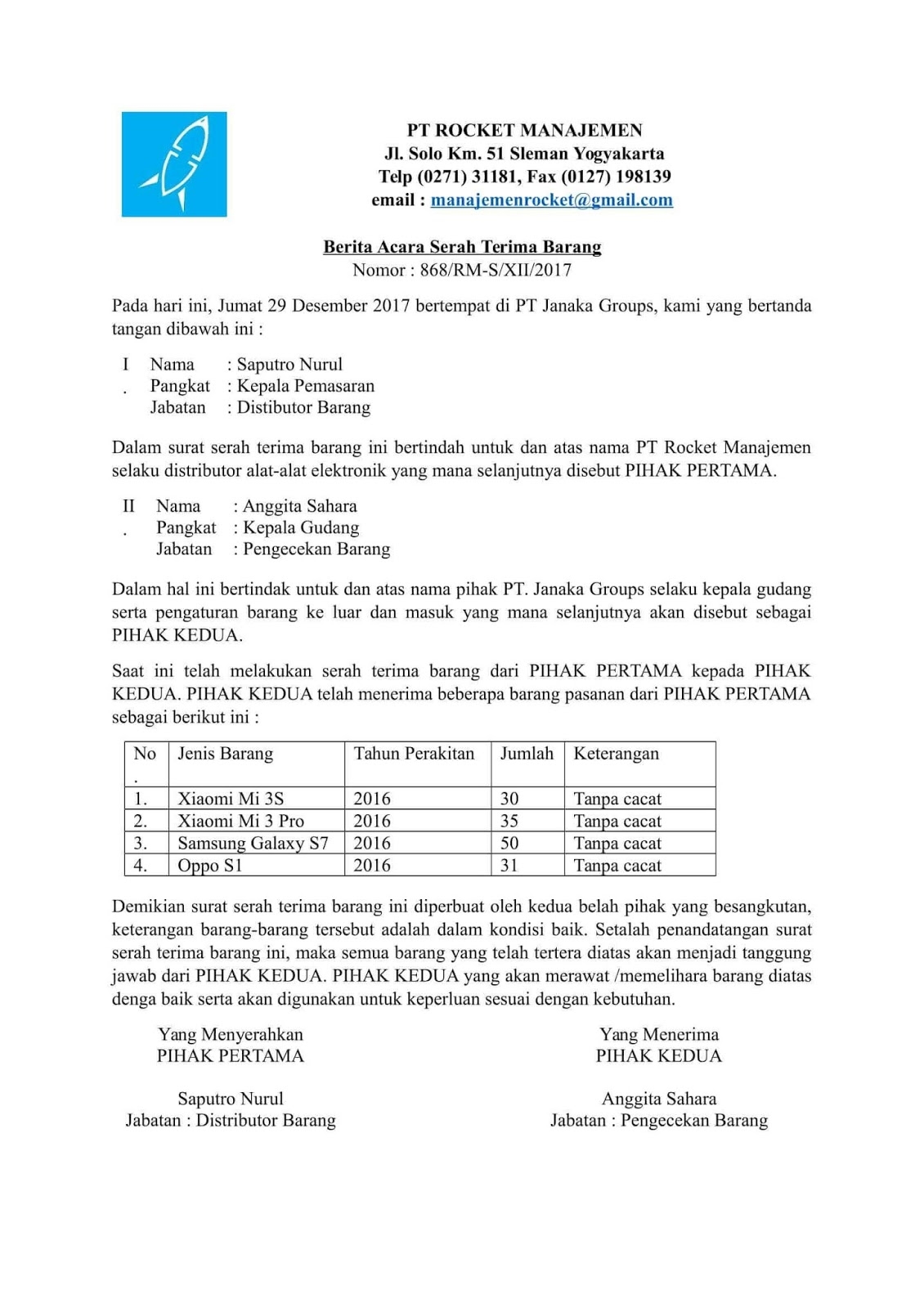 Detail Contoh Surat Keluar Nomer 46