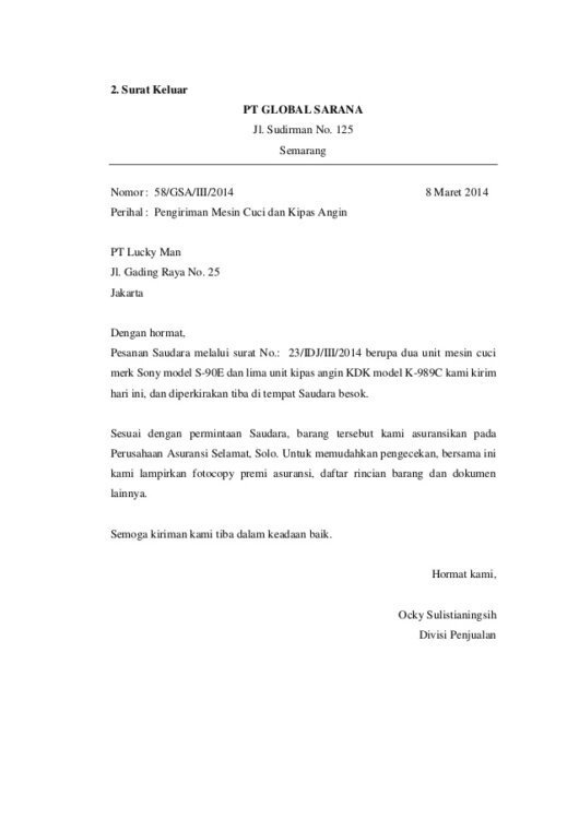 Detail Contoh Surat Keluar Sekolah Nomer 3