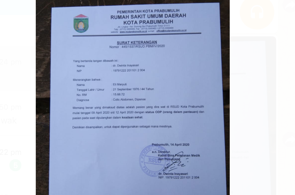 Detail Contoh Surat Kematian Dari Rumah Sakit Nomer 25