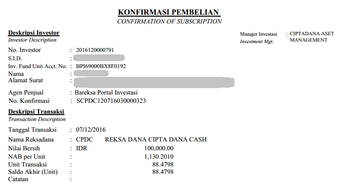 Detail Contoh Surat Kepemilikan Saham Nomer 21