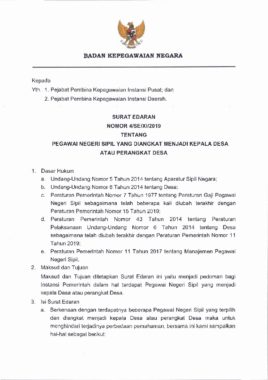 Detail Contoh Surat Keputusan Kepala Desa Nomer 28