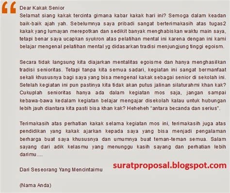 Detail Contoh Surat Kesan Dan Pesan Untuk Kakak Osis Nomer 27