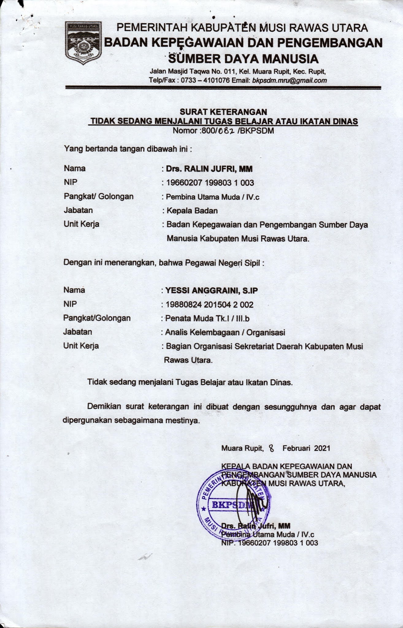 Detail Contoh Surat Keterangan Nomer 37