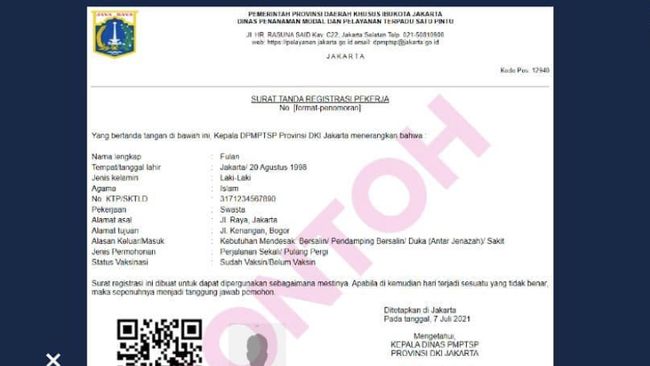 Detail Contoh Surat Keterangan Dirumahkan Karena Covid 19 Nomer 23