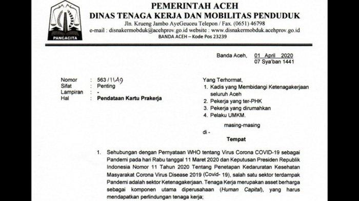 Detail Contoh Surat Keterangan Dirumahkan Karena Covid 19 Nomer 3