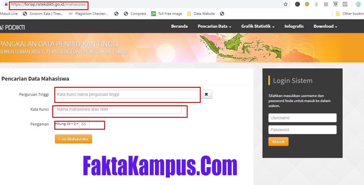 Detail Contoh Surat Keterangan Forlap Dikti Nomer 11