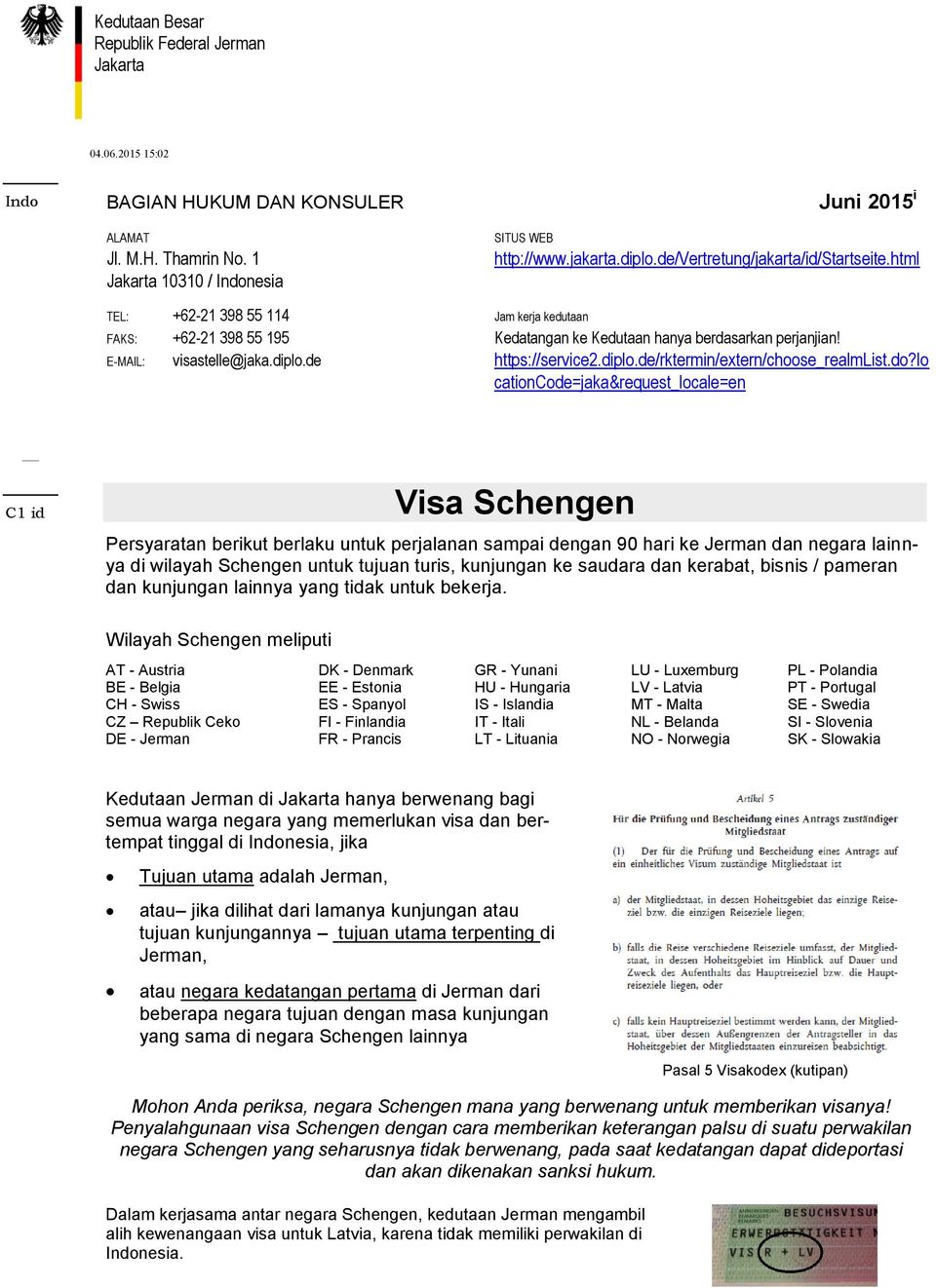 Detail Contoh Surat Keterangan Kerja Untuk Visa Schengen Nomer 43