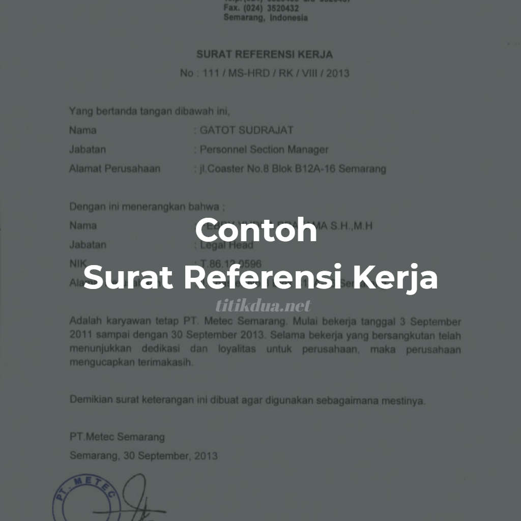 Detail Contoh Surat Keterangan Kerja Wirausaha Nomer 31