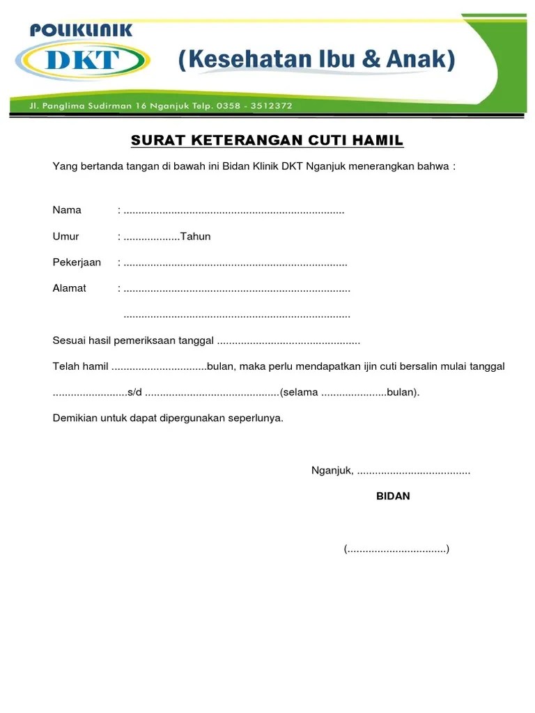 Detail Contoh Surat Keterangan Lahir Dari Bidan Doc Nomer 21
