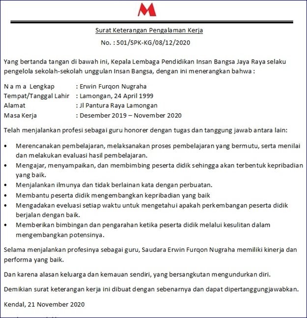Detail Contoh Surat Keterangan Lahir Dari Bidan Doc Nomer 47