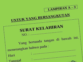 Detail Contoh Surat Keterangan Lahir Dari Puskesmas Nomer 35