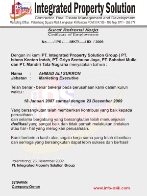 Detail Contoh Surat Keterangan Magang Nomer 47