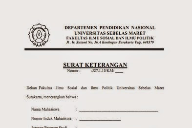 Detail Contoh Surat Keterangan Masih Kuliah Nomer 19