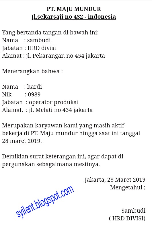 Detail Contoh Surat Keterangan Masih Kuliah Nomer 46