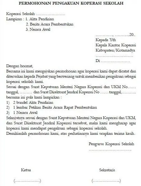 Detail Contoh Surat Keterangan Pendirian Sekolah Nomer 36