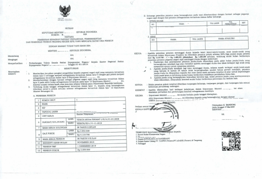 Detail Contoh Surat Keterangan Pensiun Nomer 25