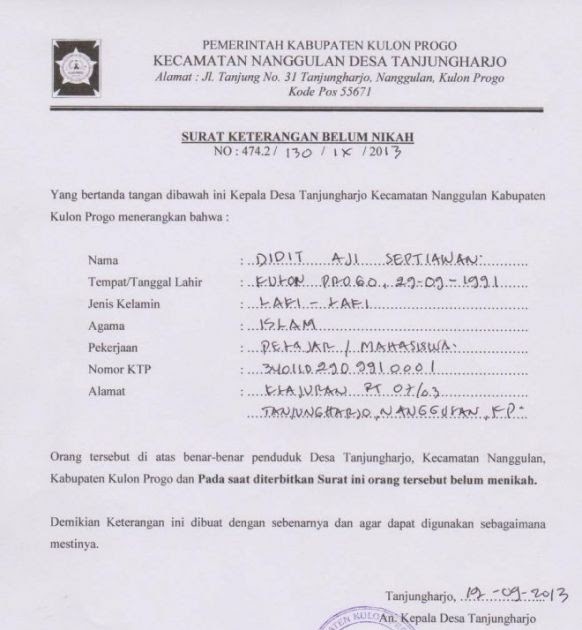 Detail Contoh Surat Keterangan Pensiun Nomer 29