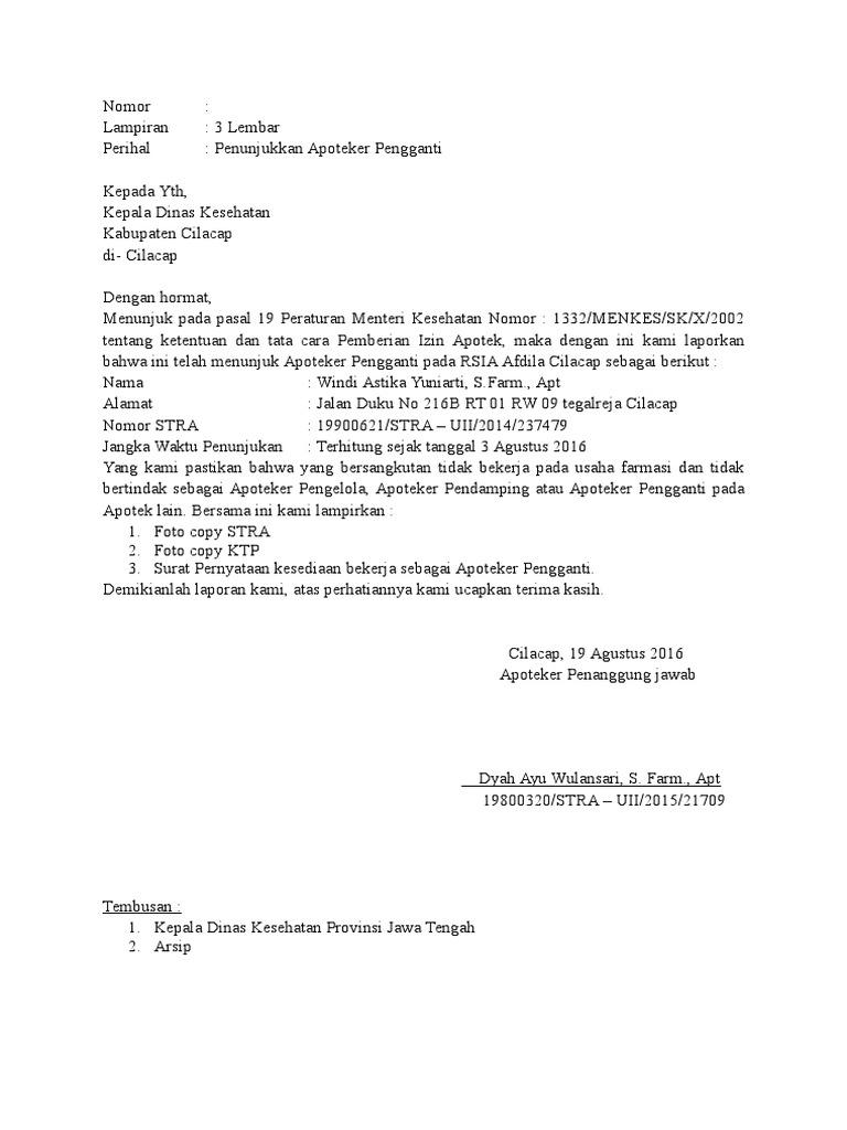 Detail Contoh Surat Keterangan Penunjukan Kantor Cabang Nomer 46