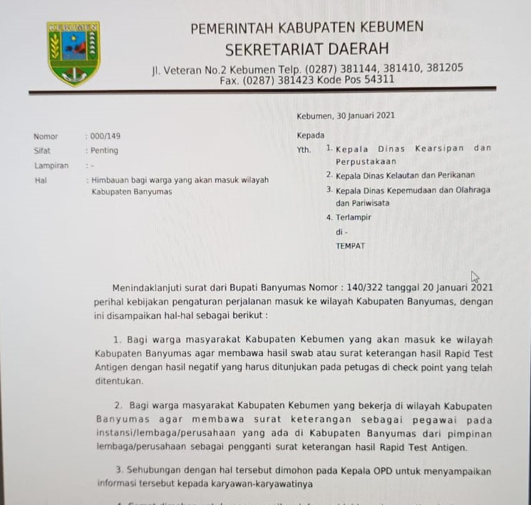 Detail Contoh Surat Keterangan Rapid Test Nomer 2