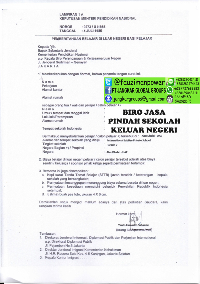 Detail Contoh Surat Keterangan Sekolah Dalam Bahasa Inggris Nomer 29