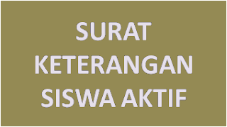 Detail Contoh Surat Keterangan Siswa Nomer 46