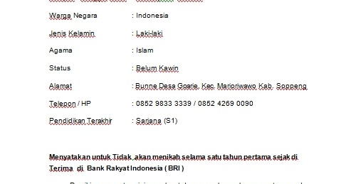 Detail Contoh Surat Keterangan Sudah Menikah Nomer 53