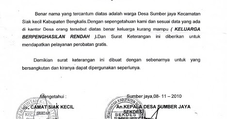 Detail Contoh Surat Keterangan Tidak Mampu Dari Rt Nomer 46