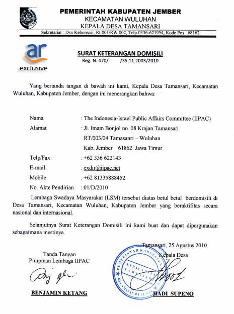 Detail Contoh Surat Keterangan Tinggal Nomer 48