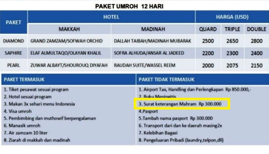 Detail Contoh Surat Keterangan Umroh Nomer 47