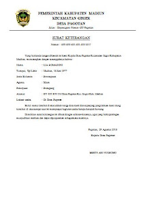 Detail Contoh Surat Keterangan Usaha Dari Kepala Desa Nomer 34