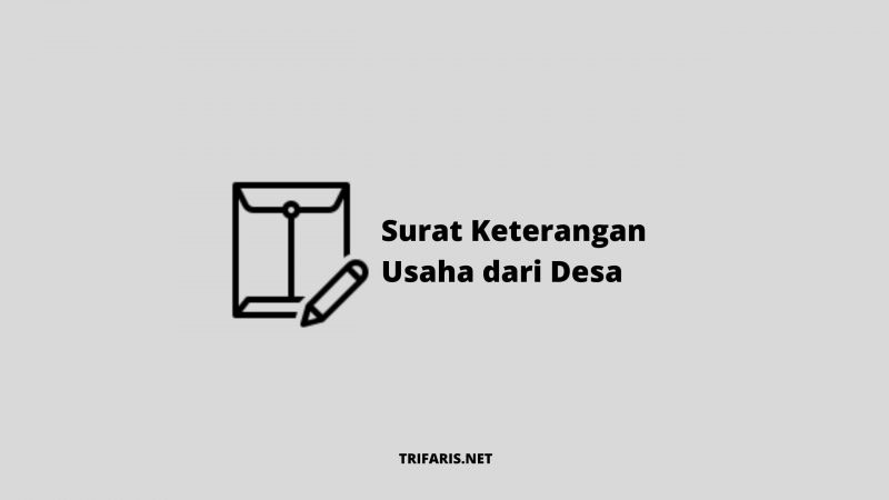 Detail Contoh Surat Keterangan Usaha Umkm Nomer 39