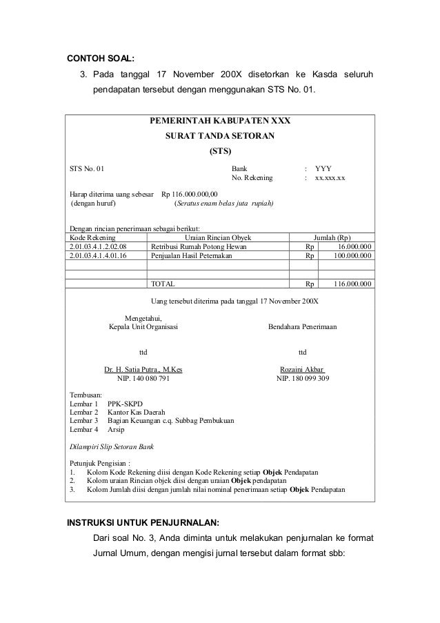 Detail Contoh Surat Ketetapan Retribusi Daerah Nomer 12