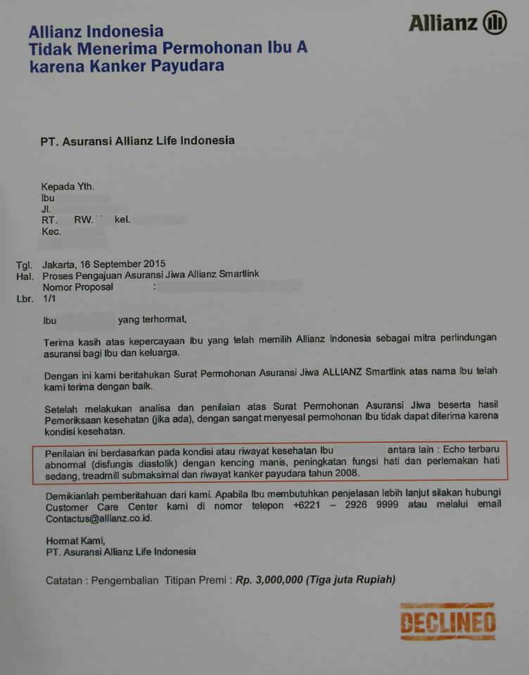Detail Contoh Surat Klaim Asuransi Mobil Nomer 28