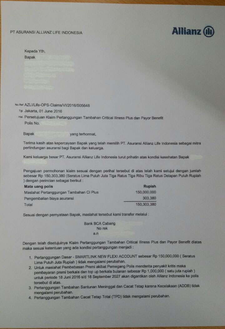 Detail Contoh Surat Klaim Asuransi Mobil Nomer 29