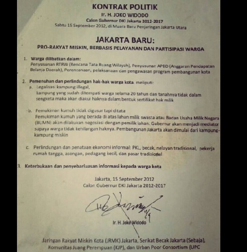 Detail Contoh Surat Kontrak Politik Nomer 13