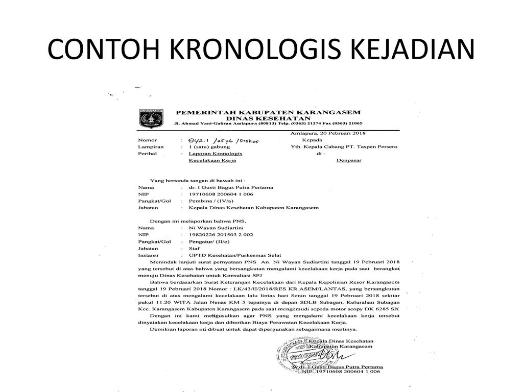 Detail Contoh Surat Kronologi Kematian Nomer 25