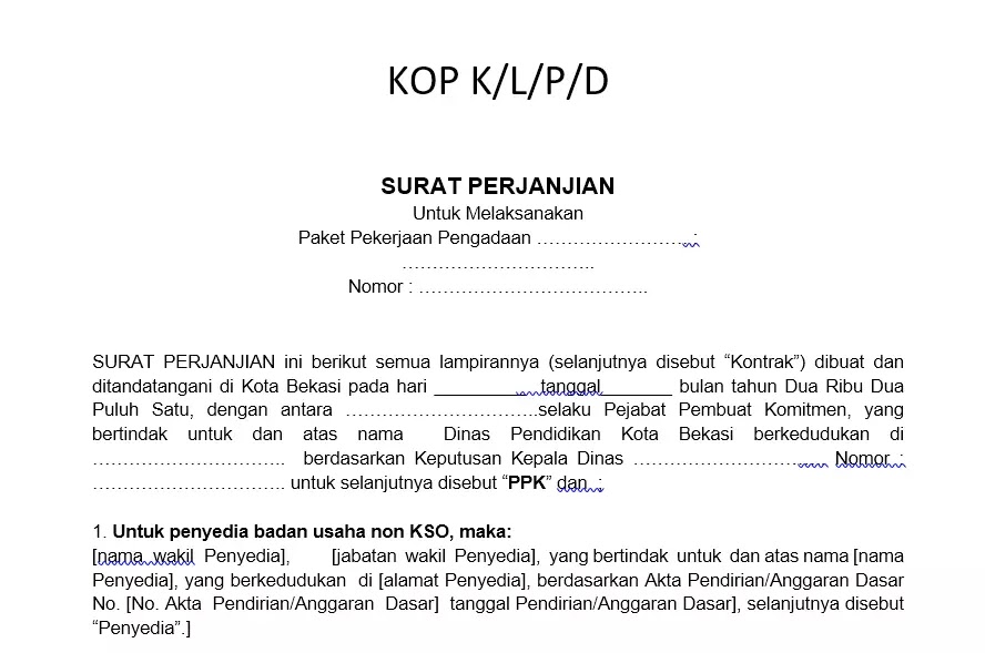 Detail Contoh Surat Kso Nomer 27