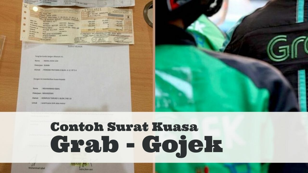 Detail Contoh Surat Kuasa Grab Nomer 23