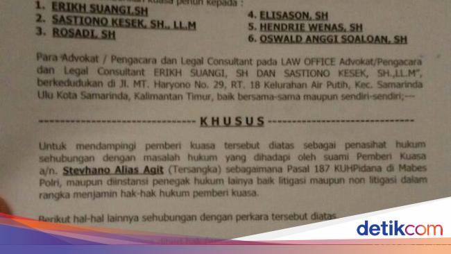 Detail Contoh Surat Kuasa Hukum Pidana Nomer 45