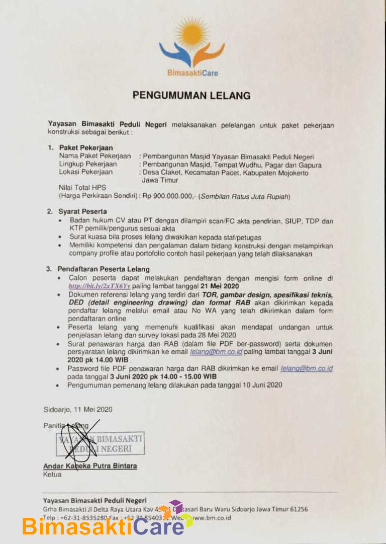 Detail Contoh Surat Kuasa Lelang Nomer 31